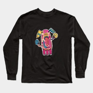 OZAQUES Lowbrow Artsy Tees #4 Long Sleeve T-Shirt